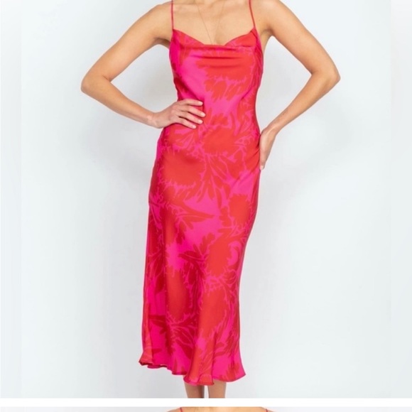 REVOLVE Dresses & Skirts - Resa Berri Slip Dress in Maui Print